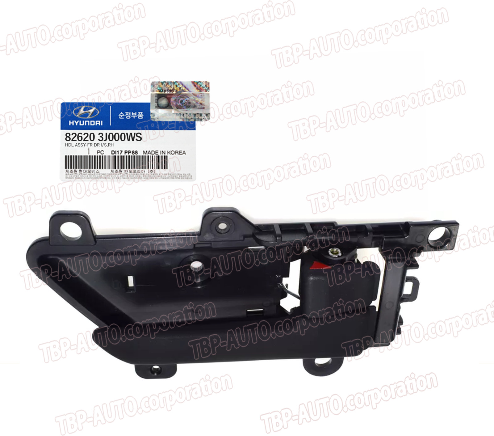 GENUINE ® Inside Door Handle FRONT RIGHT for 07-12 Hyundai Veracruz 826203J000WS