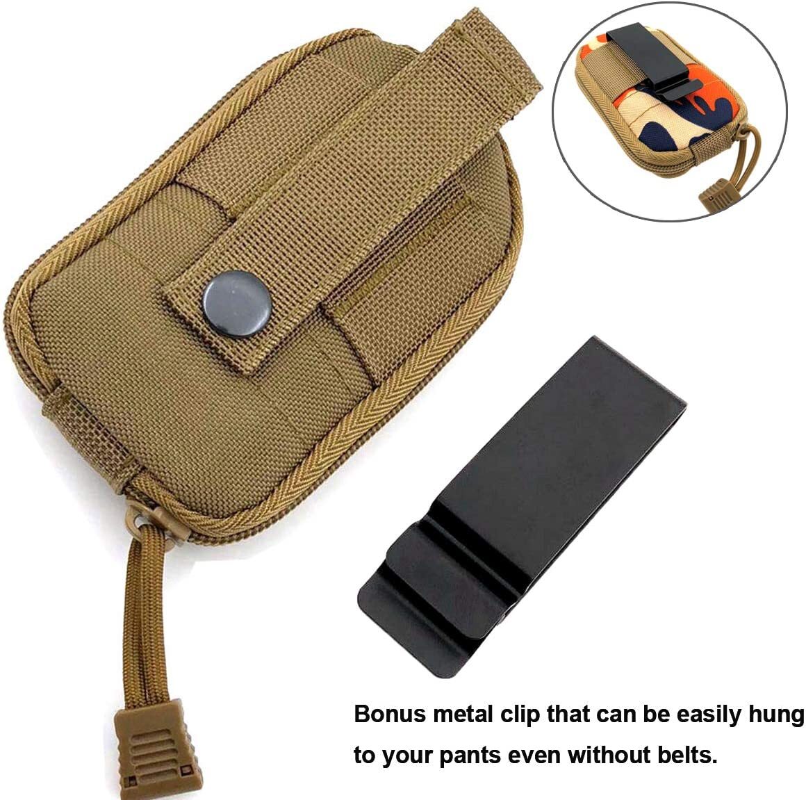 Tactical Military Folding Molle Dump Drop Magazine Pouch EDC Tool Bags Hunting