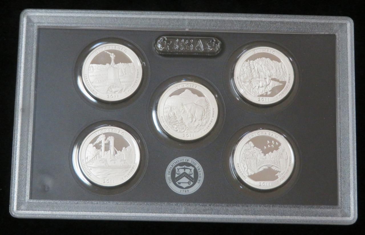 2011 Silver Proof Set * 14 Coins * 90% Silver * With Original Packaging and COA