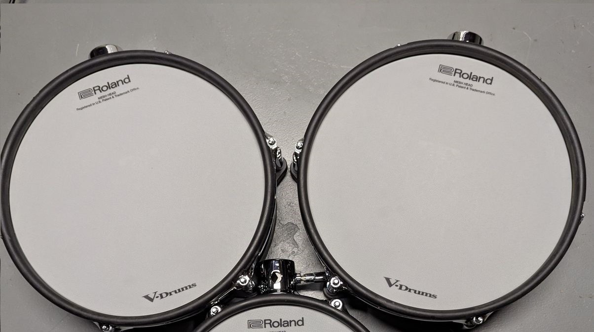 Roland PD128BC 12 inch Electronic Drum Pad - 2 Pack