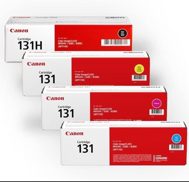 Canon 131 Original / High Yield Toner Cartridge Set