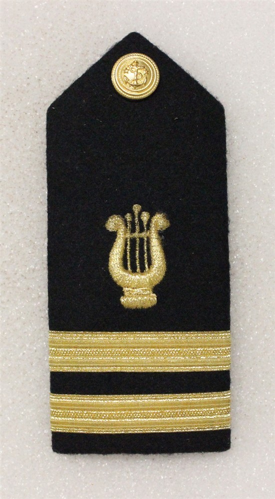U.S. Navy Rank Shoulder Mark: Lieutenant, Band Leader (single) - (SP-326)