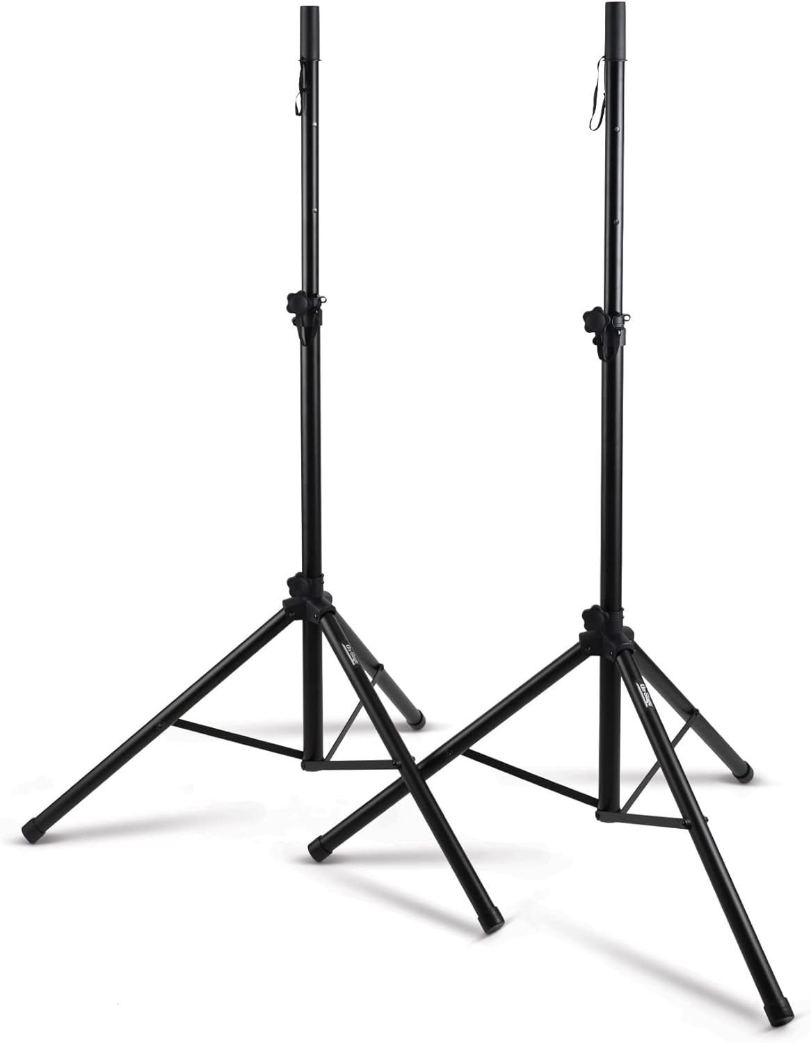 SSP7900 All-Aluminum Speaker Stand Pack (Pair of Folding, Portable Stands, Tripo