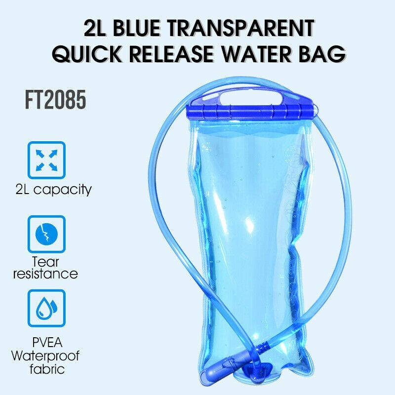 WEST BIKING 2L Water Bladder Bag Hydration Pack Backpack Cycling Hiking Bag
