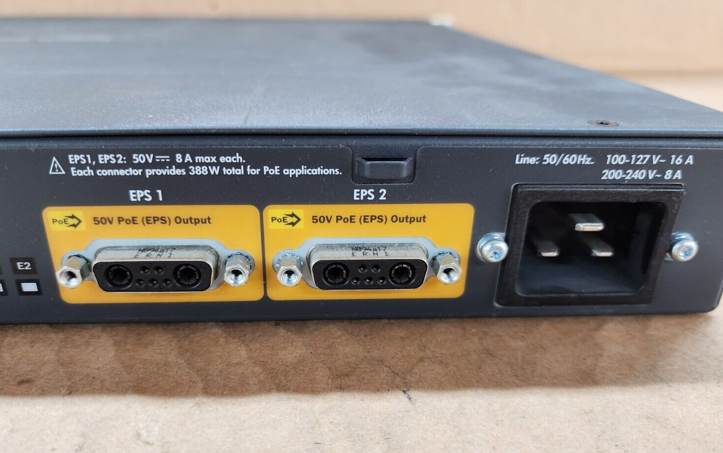 HP J8696A ProCurve 620 External Redundant Power System RPS for 3500YL W/ Ears