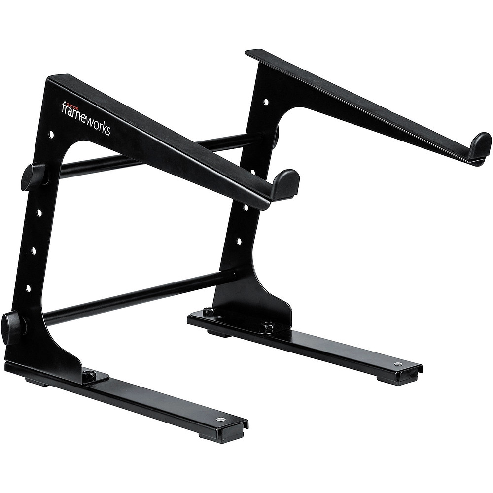 Gator Portable Desktop LaptopDJ Controller Stand with Fixed Height