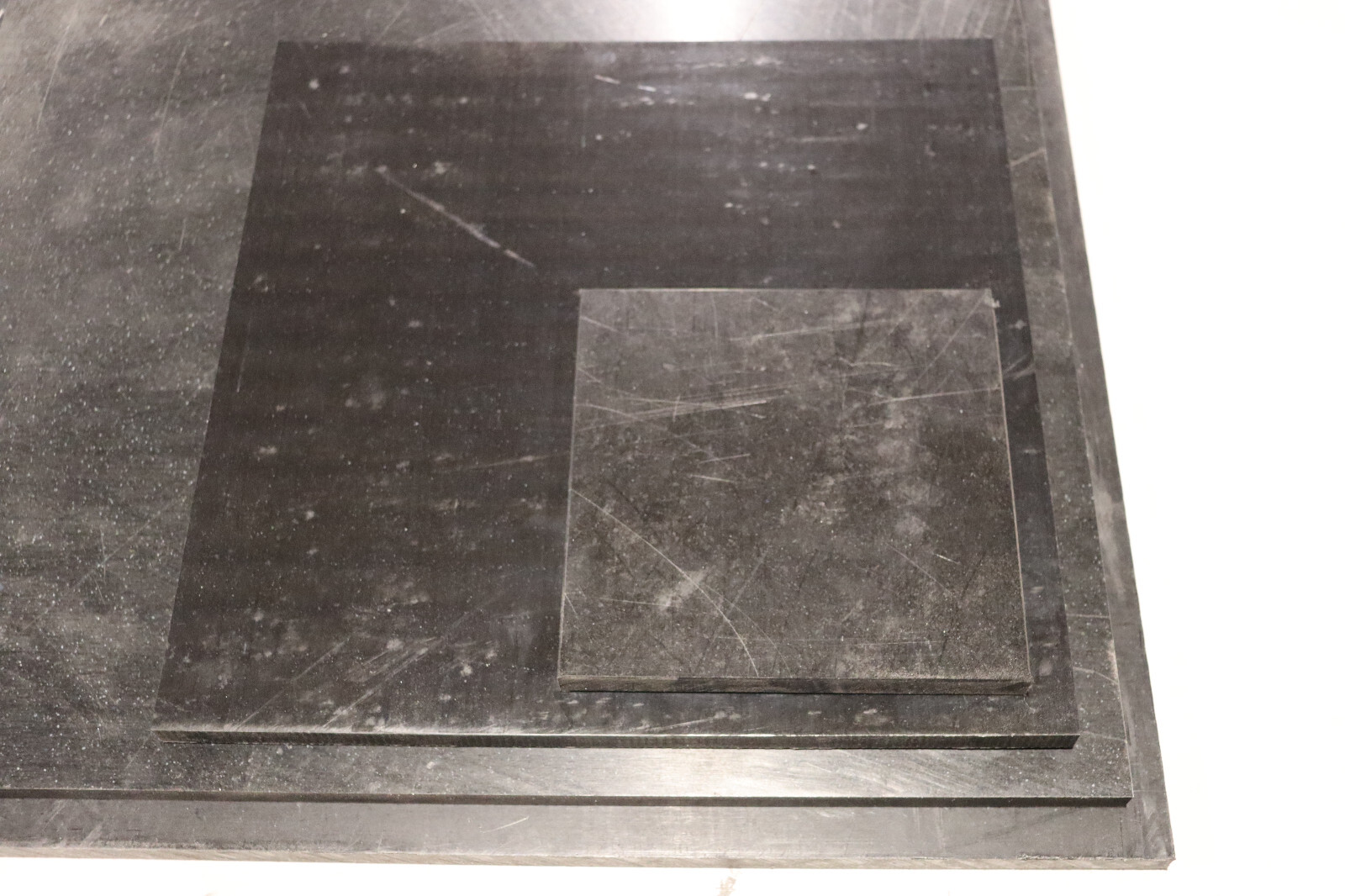 Black 1/2" UHMW Polyethylene Plastic Sheet