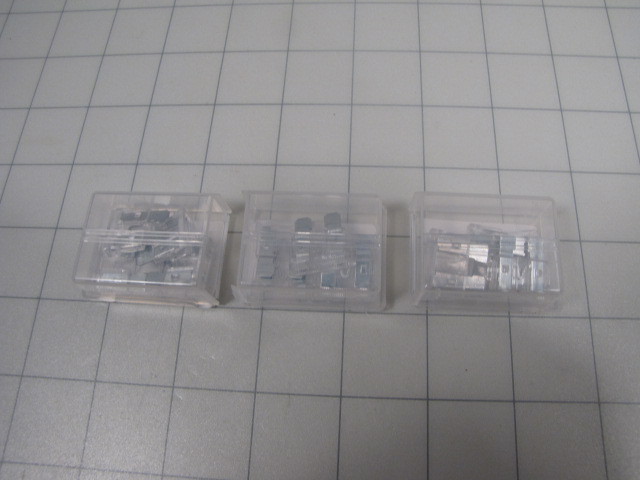 15pk Clear Auto Fuse 25 amp 7567-A NEW