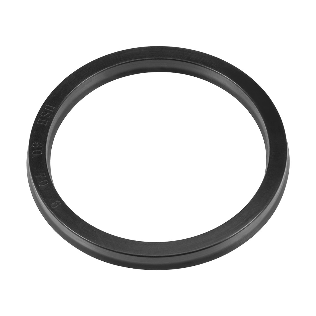 Hydraulic Seal, Piston Shaft USH Oil Sealing O-Ring, 60mm x 70mm x 6mm