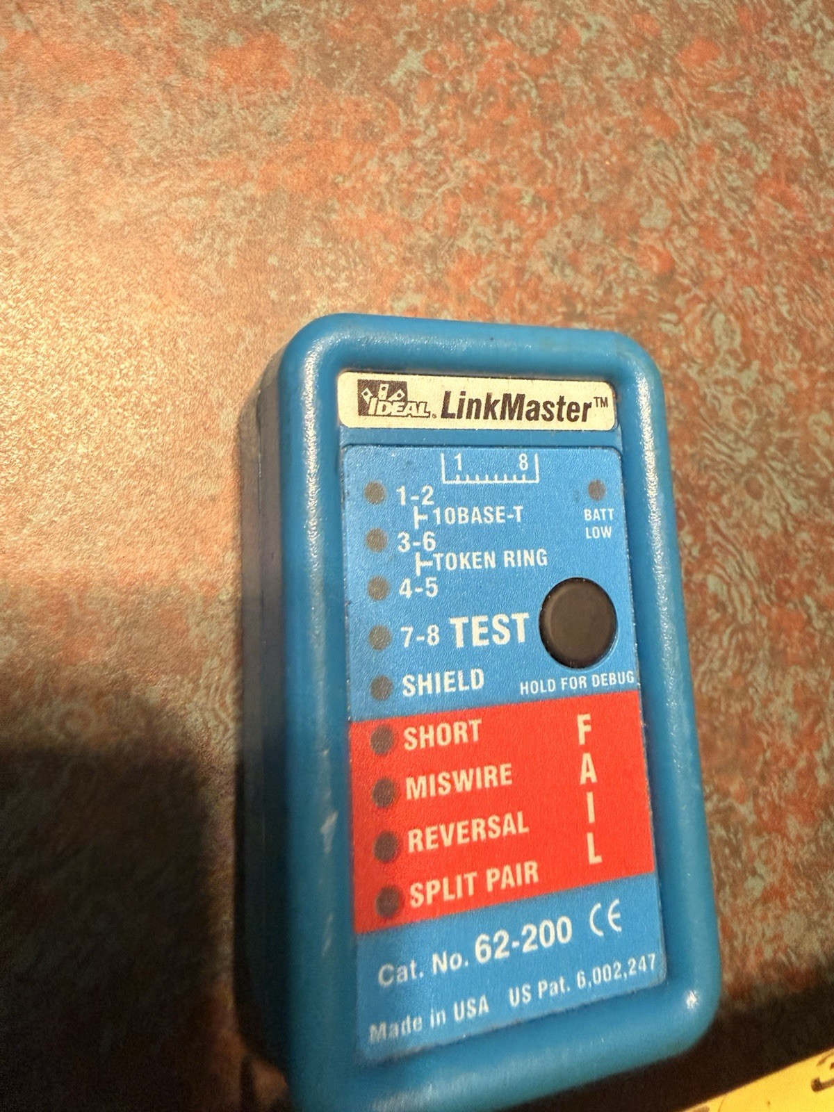 Ideal 62-200 LinkMaster RJ45 Without Remote