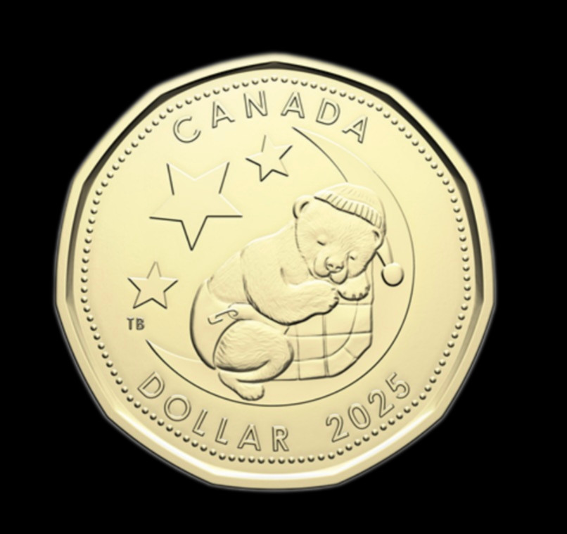 ***CANADA LOONIE 2025 BORN IN *** LOONIE ONLY ***
