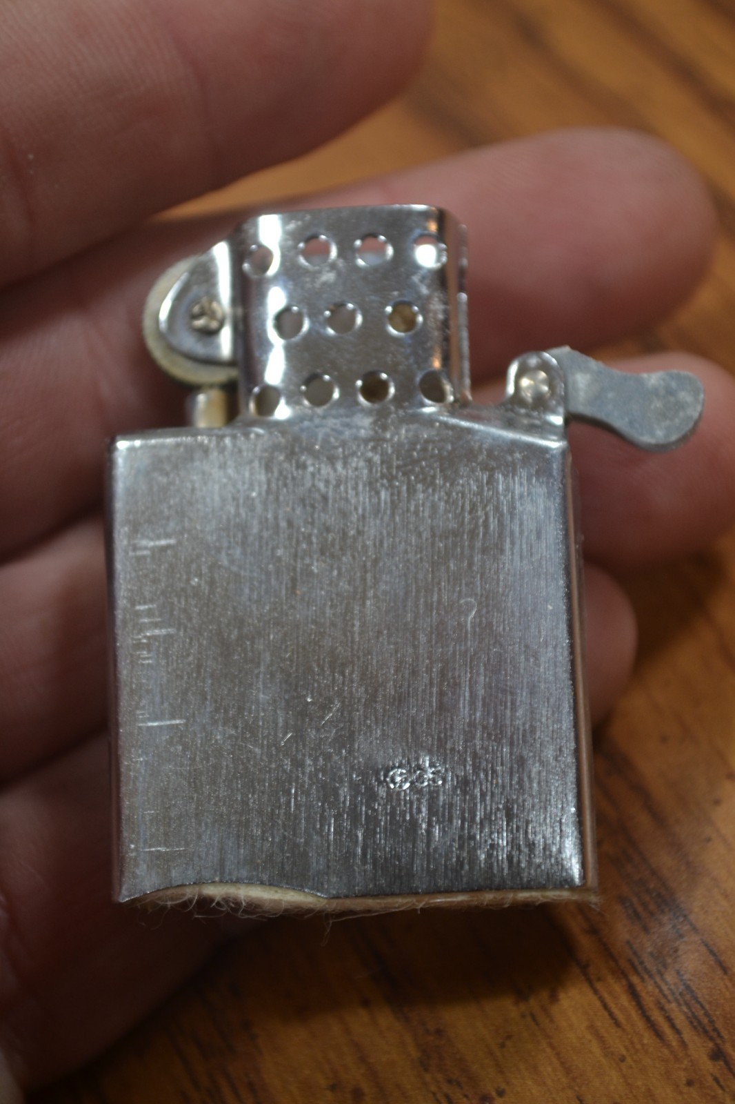 Vintage CLARK AIR BASE - CAB - Philippines - NCO OPEN MESS WINDPROOF LIGHTER