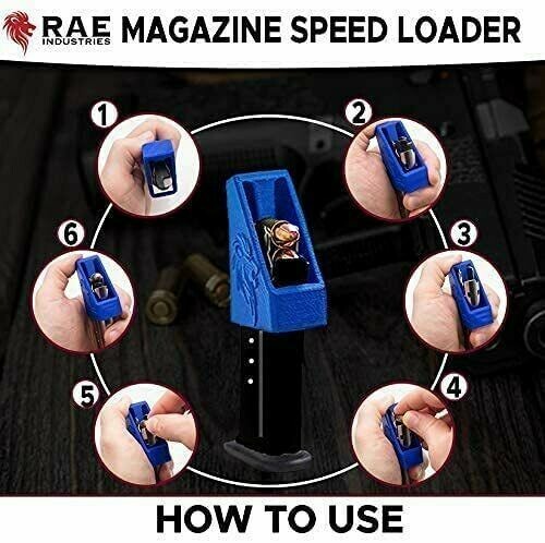RAEIND Magazine Quick Speed Loader For TAURUS PT58 .380ACP