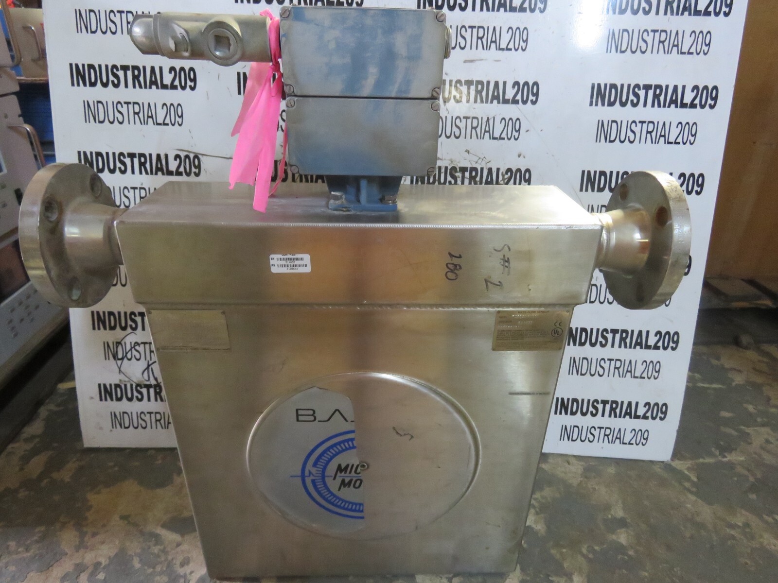 MICRO MOTION MASS FLOW SENSOR F200SI418SU w/ IFT9701I3N3U USED