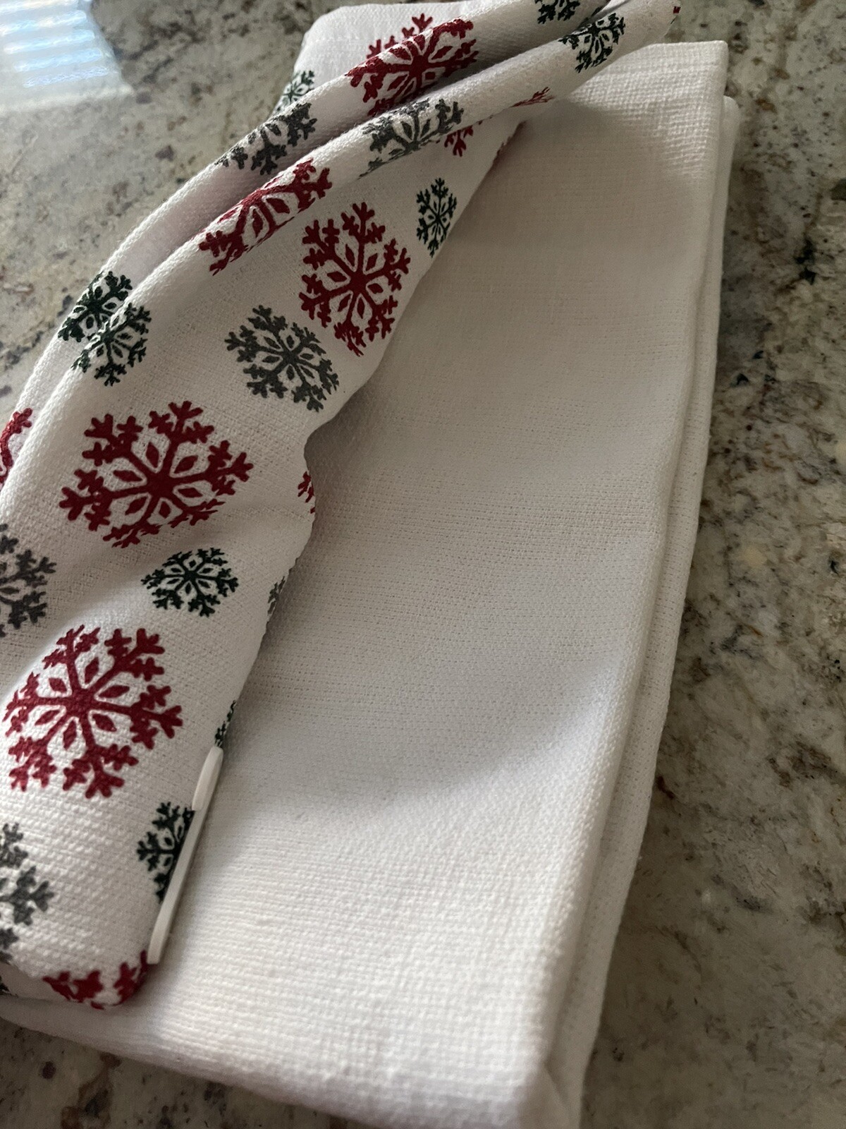 Snowman Kitchen Towel 2 Pk Set NEW. 🎄☃️
