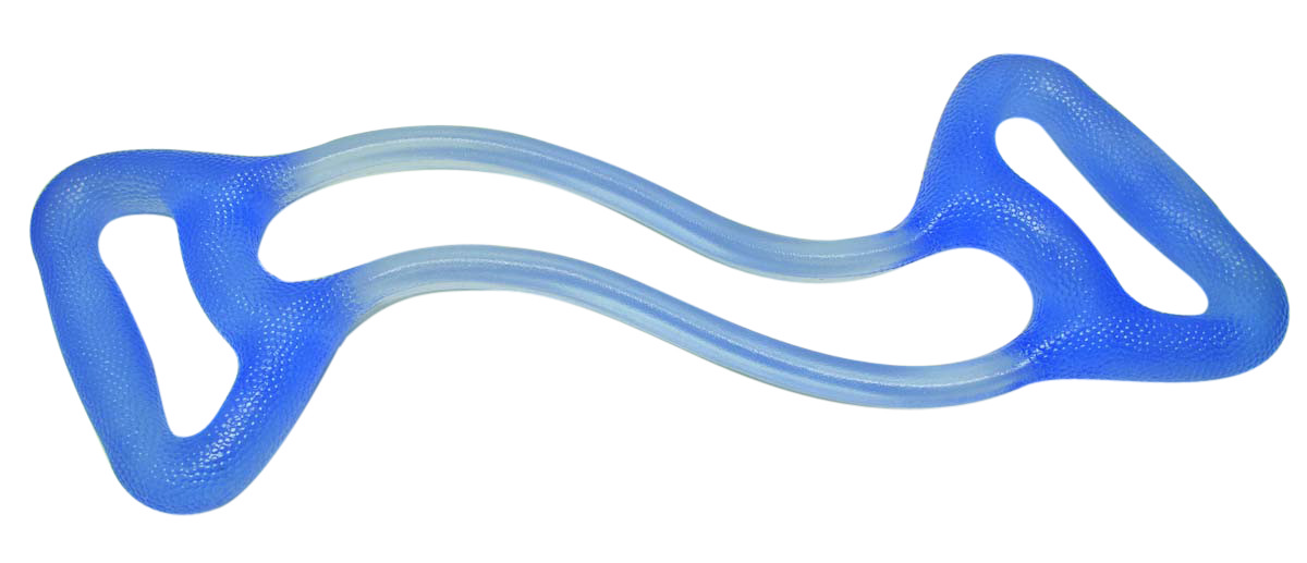 CanDo Jelly Expander Double Exerciser - blue - heavy
