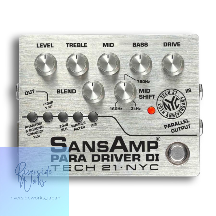 TECH21 20th Anniversary Limited PARA DRIVER DI Preamp Box