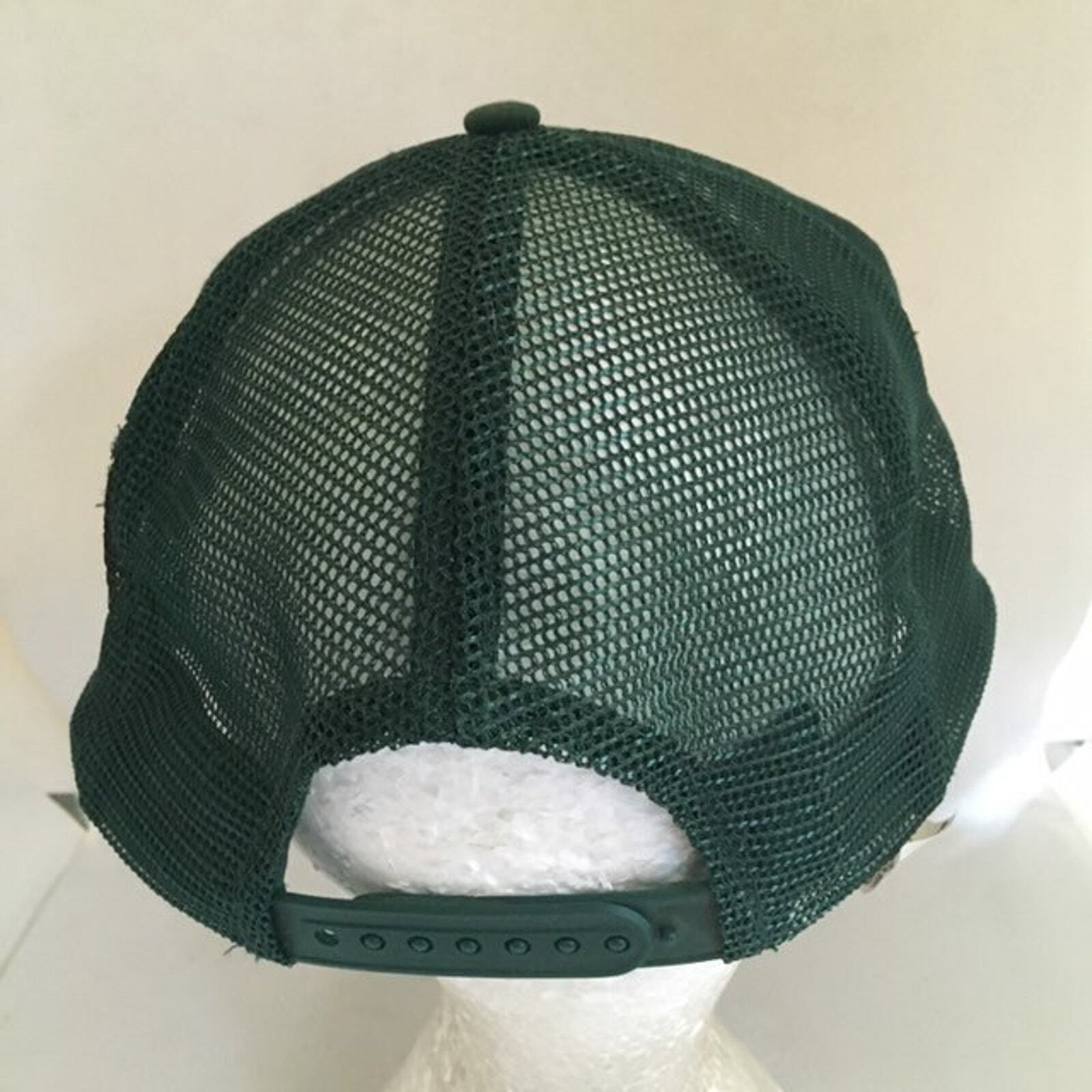 Vintage Rothsay recycle Trucker Snapback hat 1990s 80s Z1