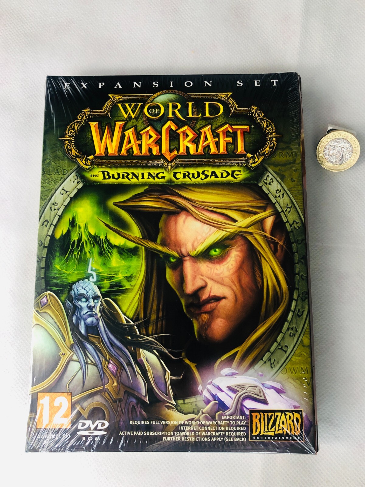 WOW Factory Sealed NEW WOW The Burning Crusade World of Warcraft PC Video Game