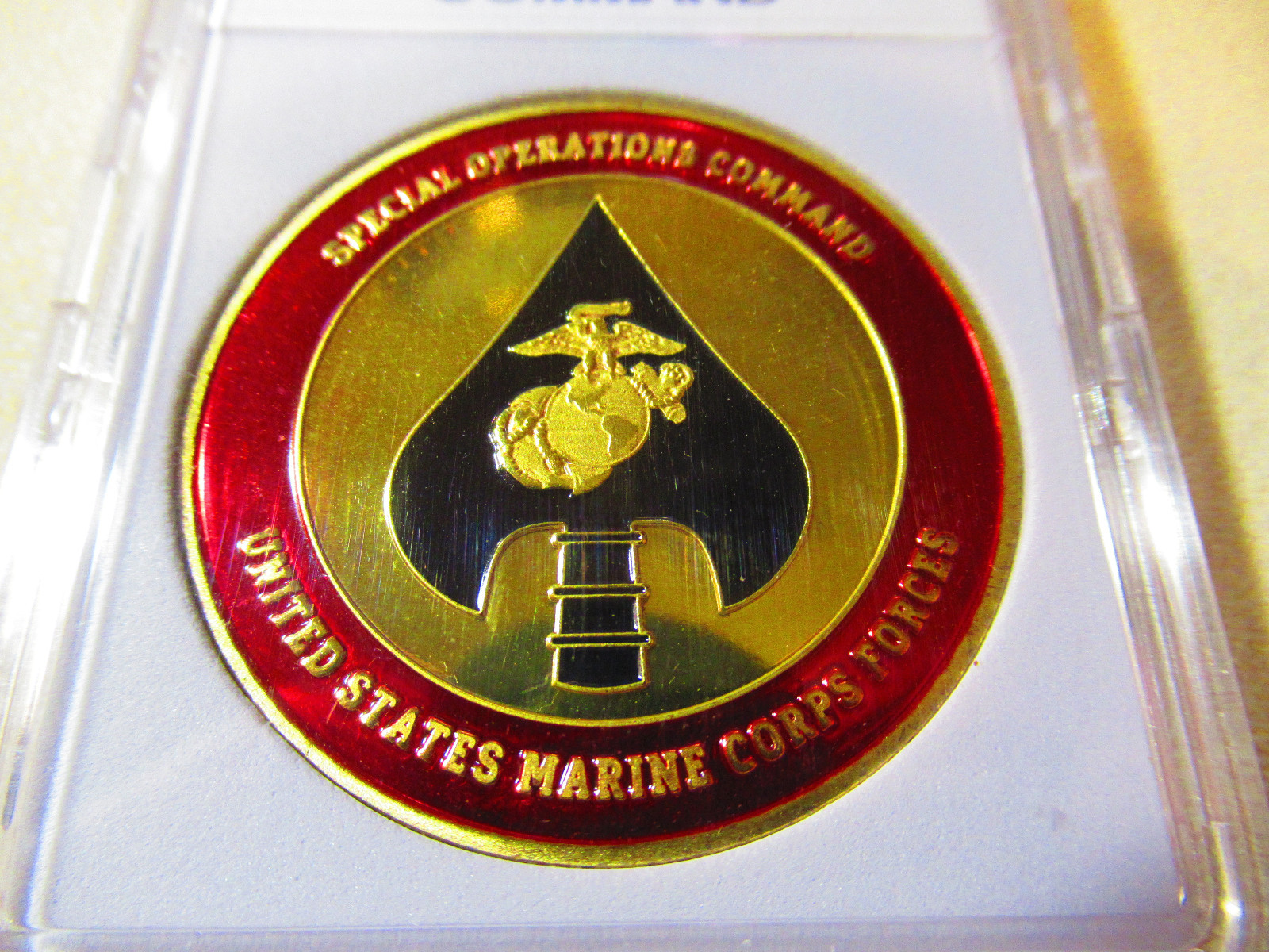 US MARINE CORPS SPECIAL OPERATIONS COMMAND Challenge Coin
