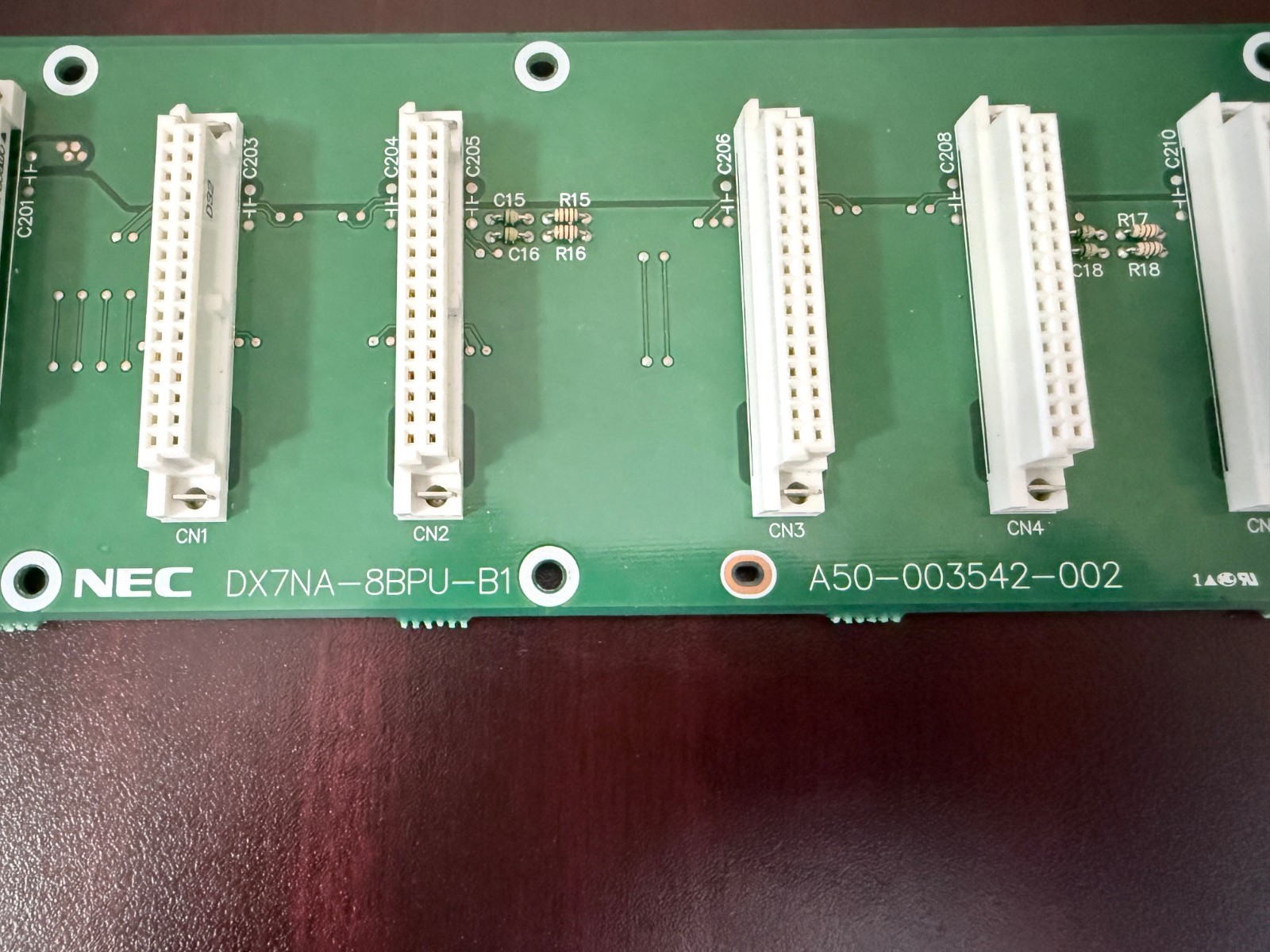NEC DX7NA-8BPU-B1 Backplane Circuit interface Board with power cord