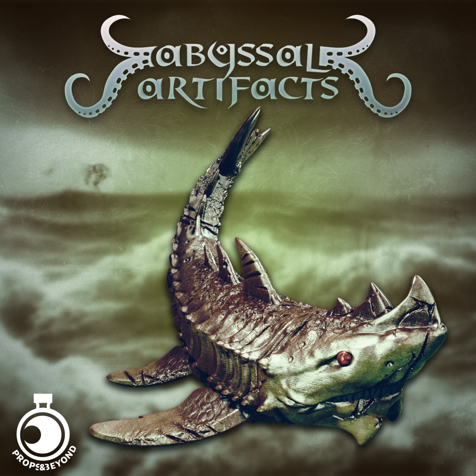 Dire Shark Figurine of Wondrous Power | Abyssal Artifacts | Props&Beyond