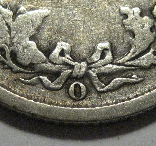 = 1900-O/O FINE+ BARBER DIME, Doubled Mint Mark, FREE Shipping