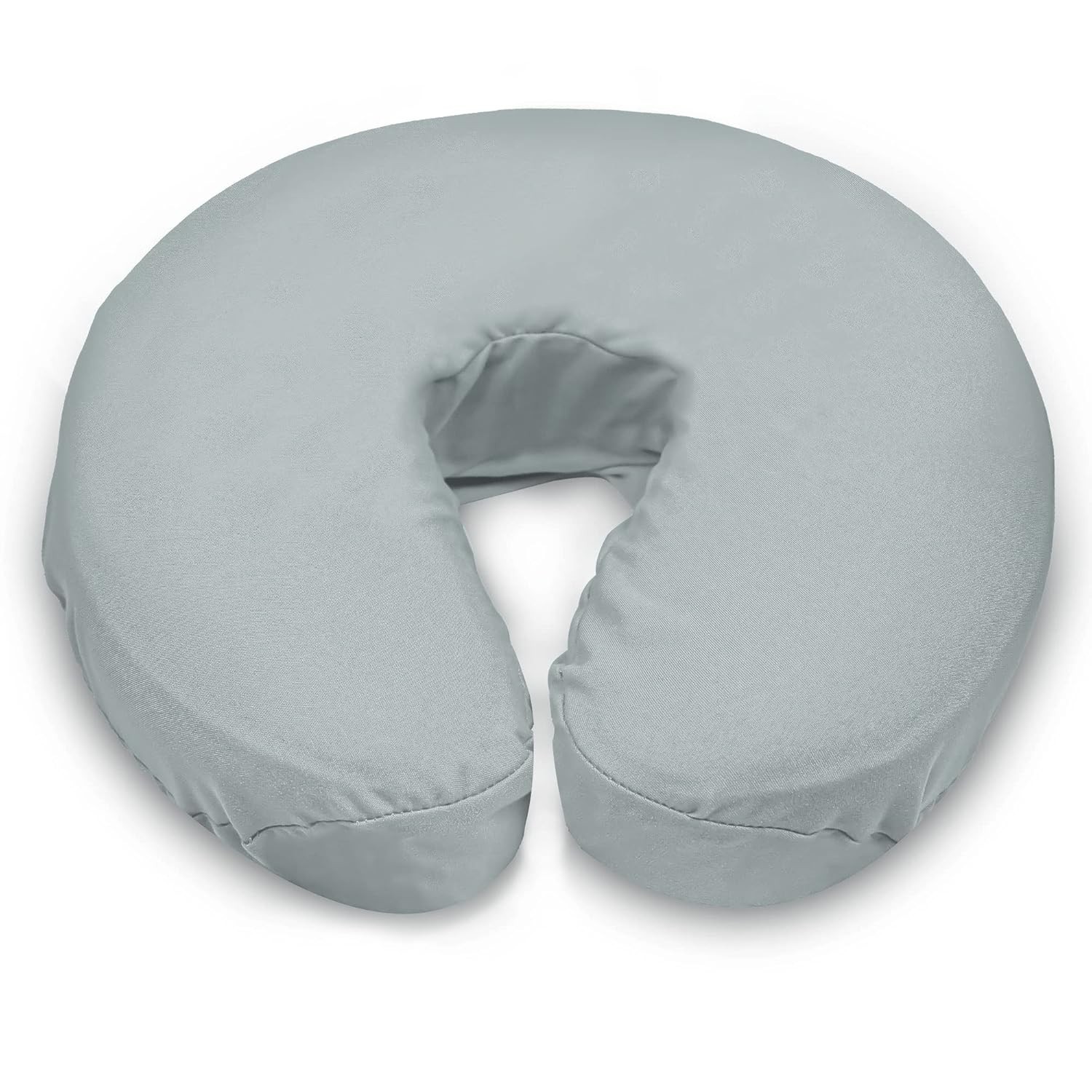Stone Microfiber Face Rest Covers - Heavyweight & Soft, Fits Most Massage Tables