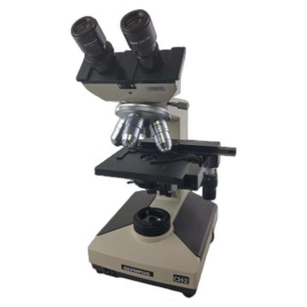 Olympus CH2 Binocular Laboratory Microscope with 3 Objectives