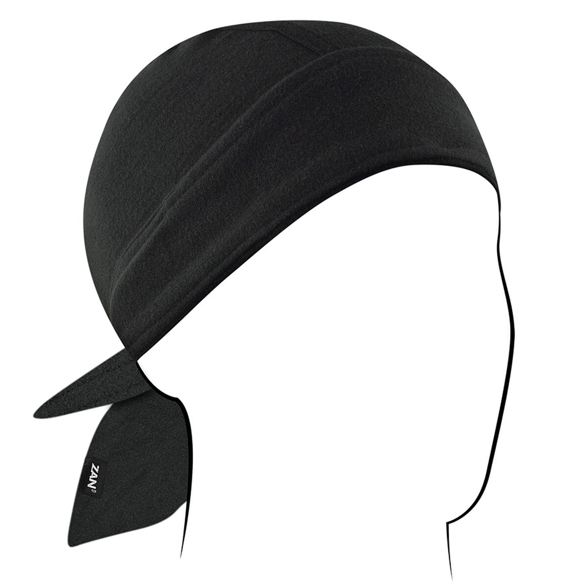 Zan® Deluxe Flydanna® SportFlex® Black