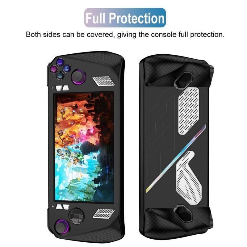 Soft Silicone Protective Cover for ASUS ROG Ally Case Game Console Shockproof