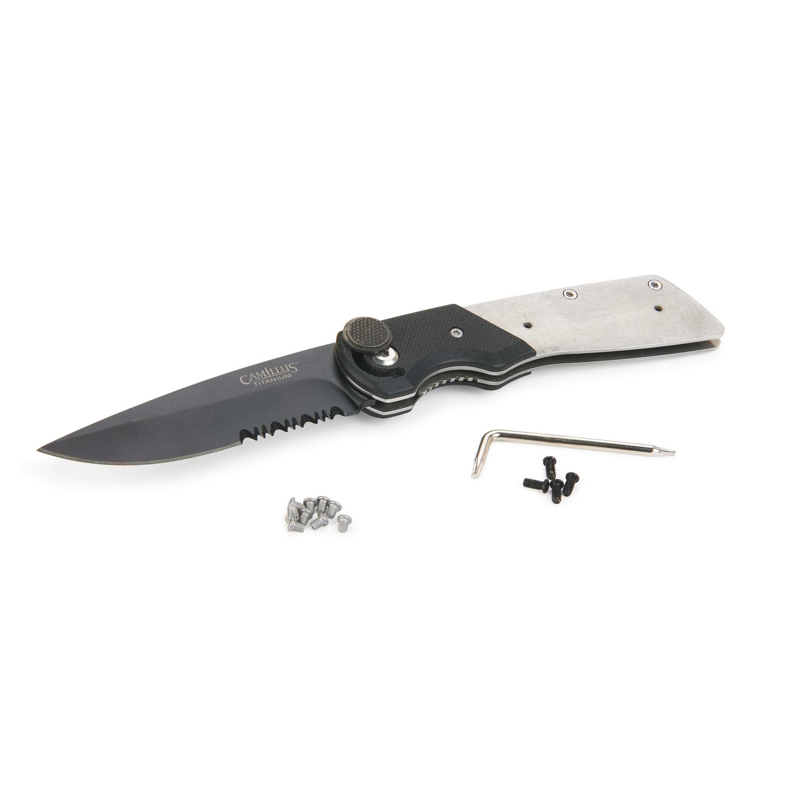Camillus Okam Liner Lock Pocketknife for Hunting and Fishing - 7-1/2" - Unfinish