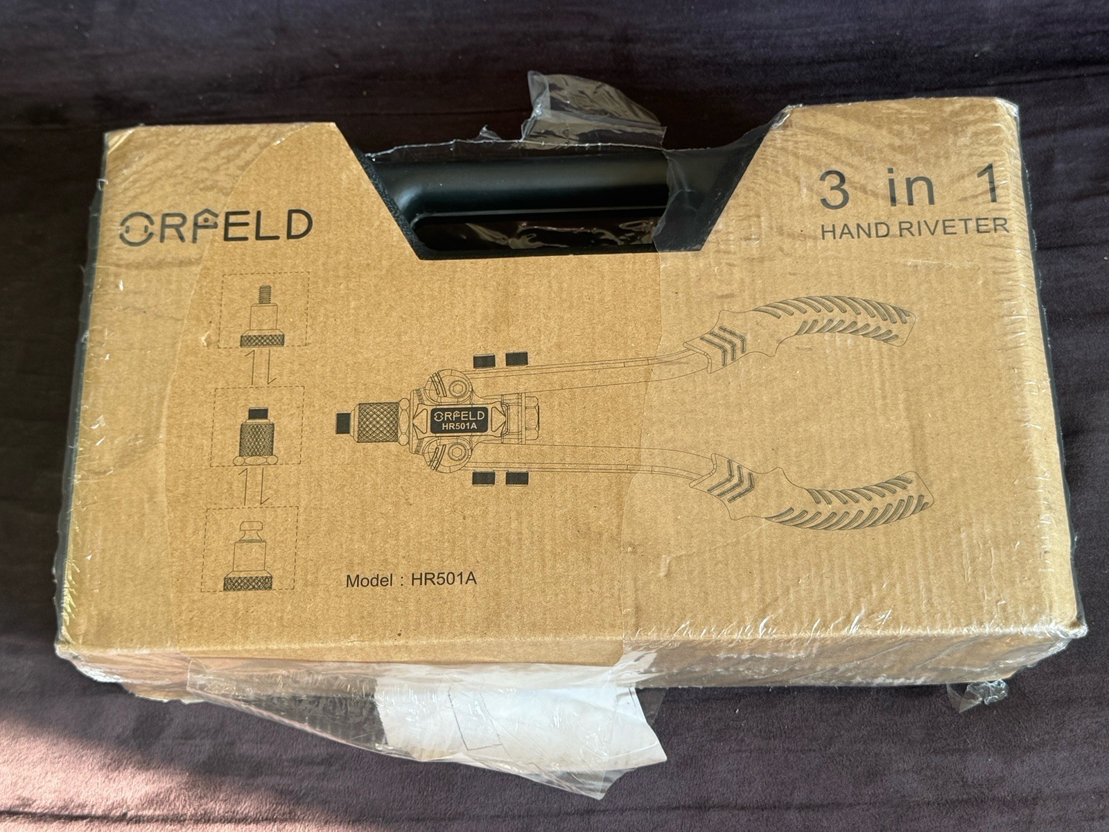 ORFELD 3-in-1 Hand Riveter HR501A