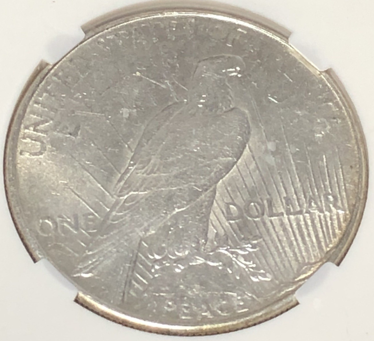 1934 PEACE DOLLAR "UNC GRADE"🔥LUSTER/NICE HIGH POINTS - HAIR, FEATHERS, RAYS💥✅