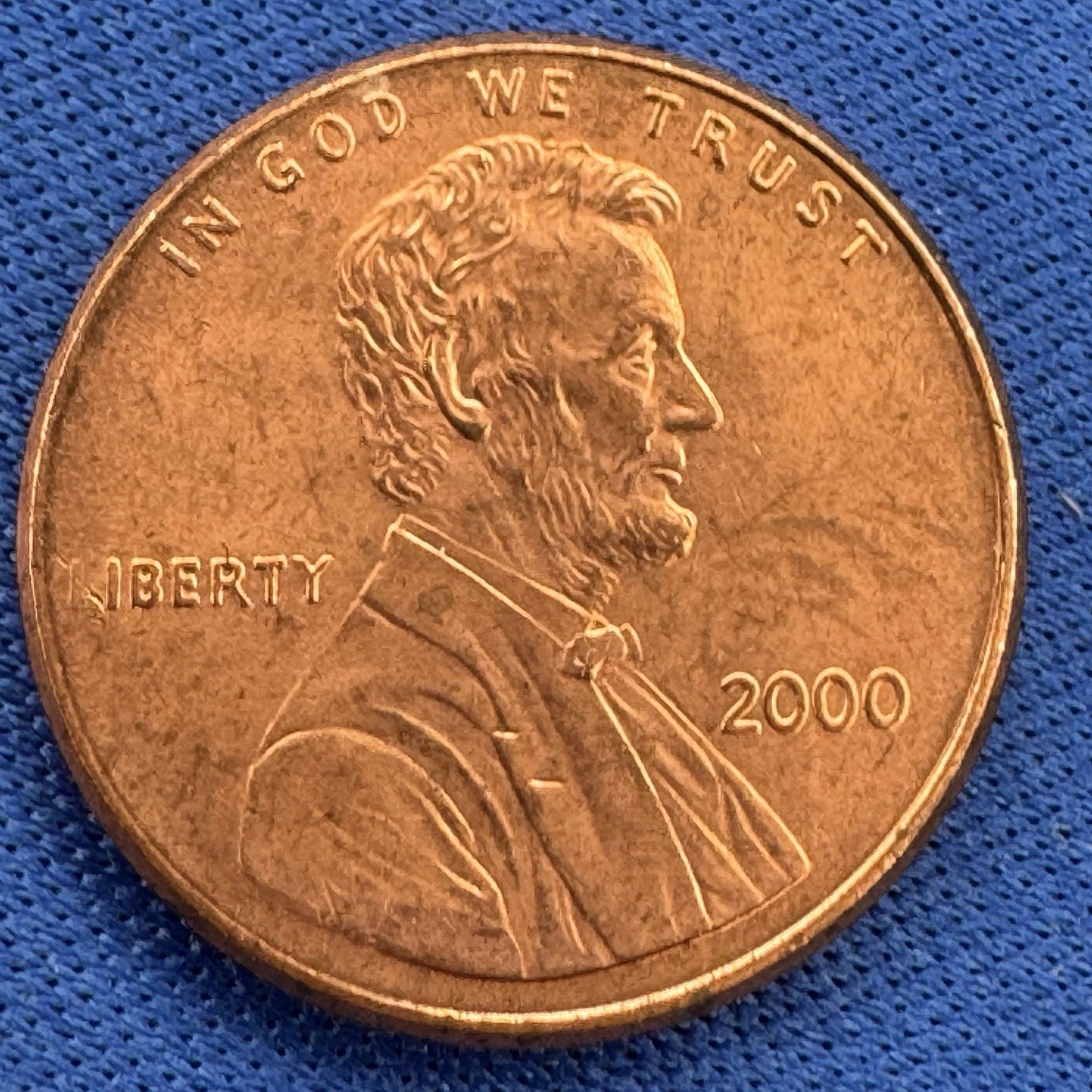 2000-P Lincoln Memorial Cent | Reverse Doubling