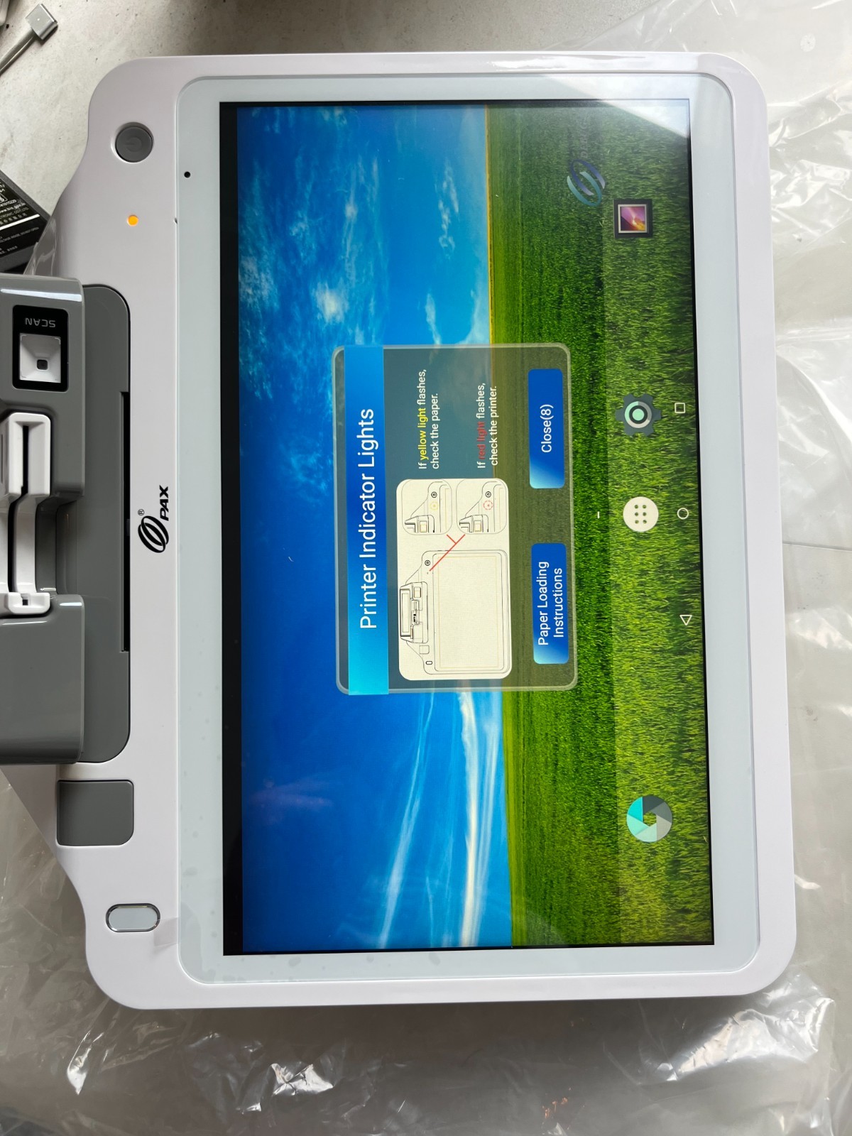 PAX E700 Integrated Smart Terminal