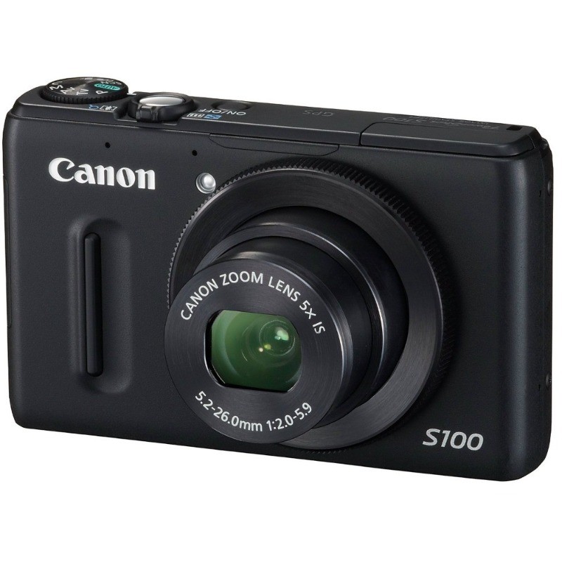 Good Condition Canon PowerShot S100 Digital Camera Fully Tested W/SDCard Charger