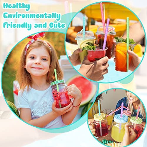 Sets Cruise Ship Essentials,Set Silicone Straws with Case 4 Classic Color