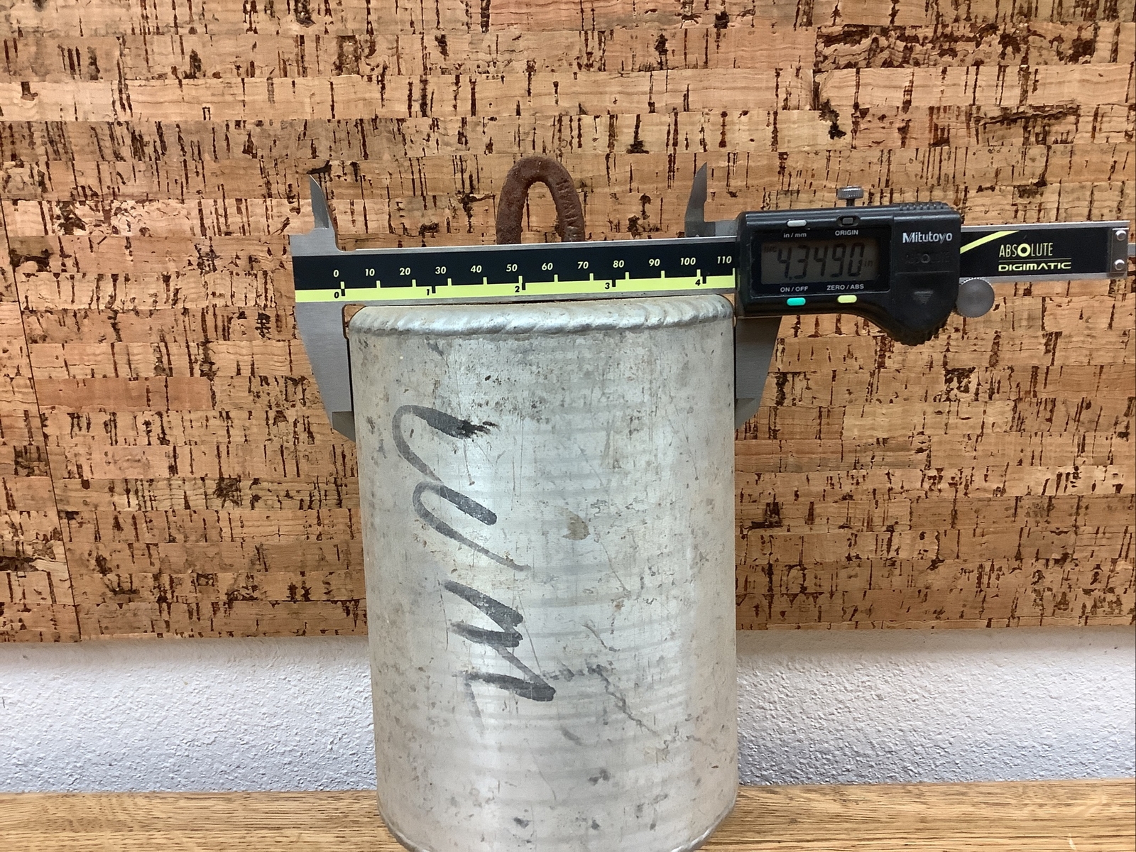 Aluminum Mandrill- Pipe Gauge- 6” Long - 4.34” Diameter
