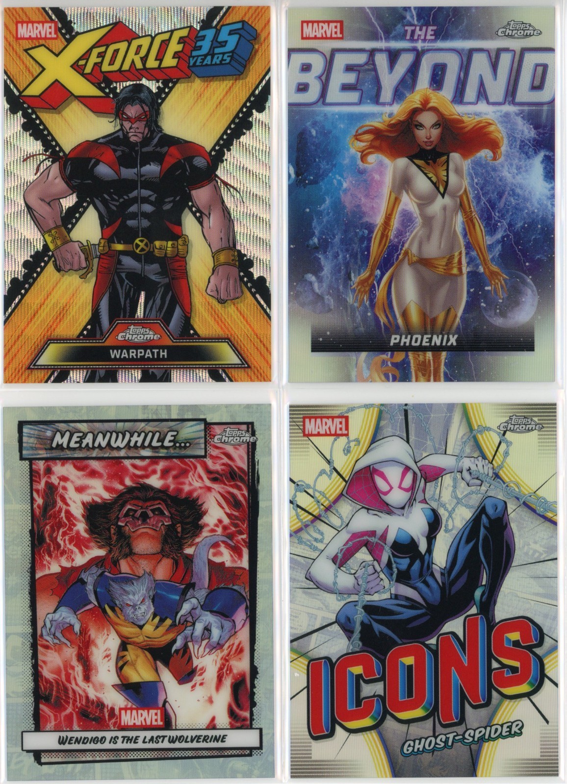 2026 Topps Chrome Marvel Comics Inserts | Pick Your Card | Complete Your Set