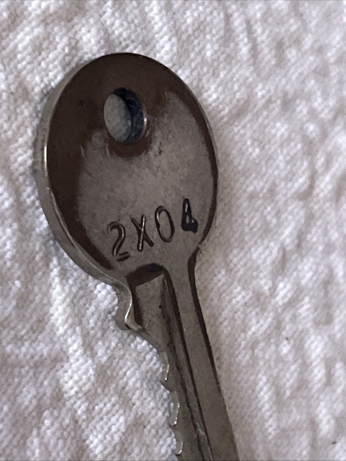 2X04 Key Replacement 1.75” Silver