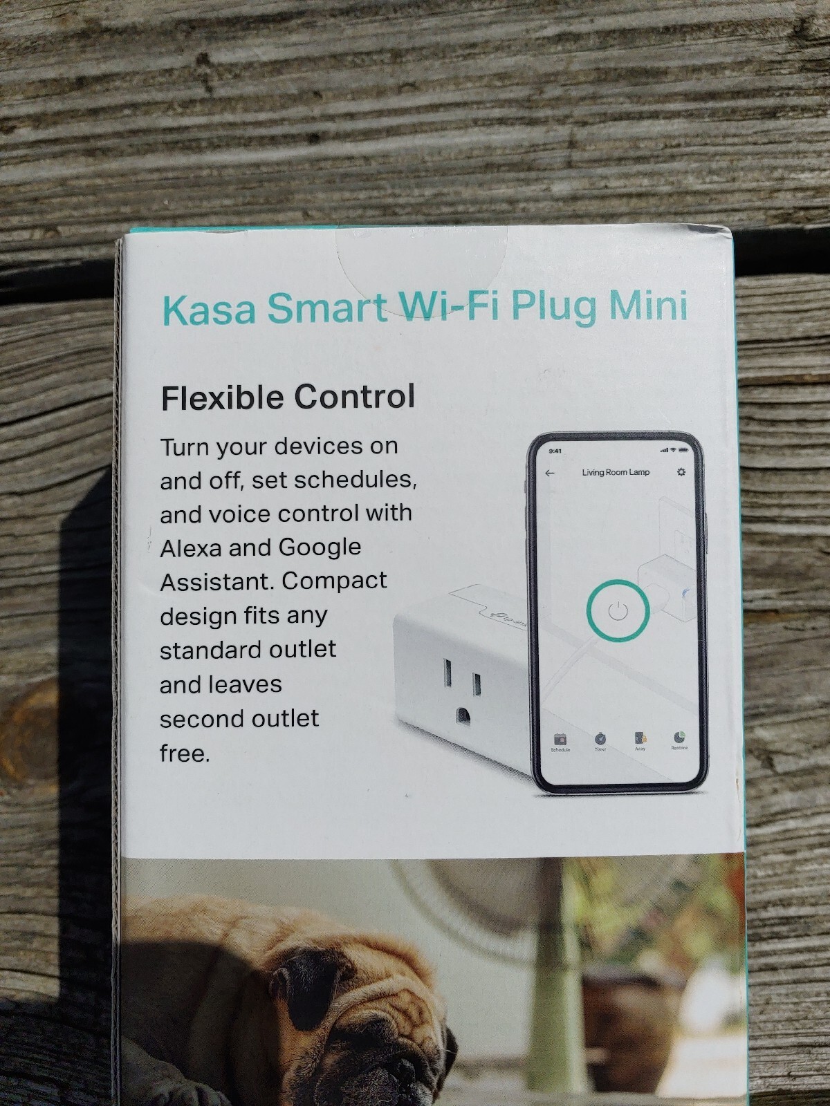 Kasa Smart Wi-Fi Plug Mini - White Model HS105