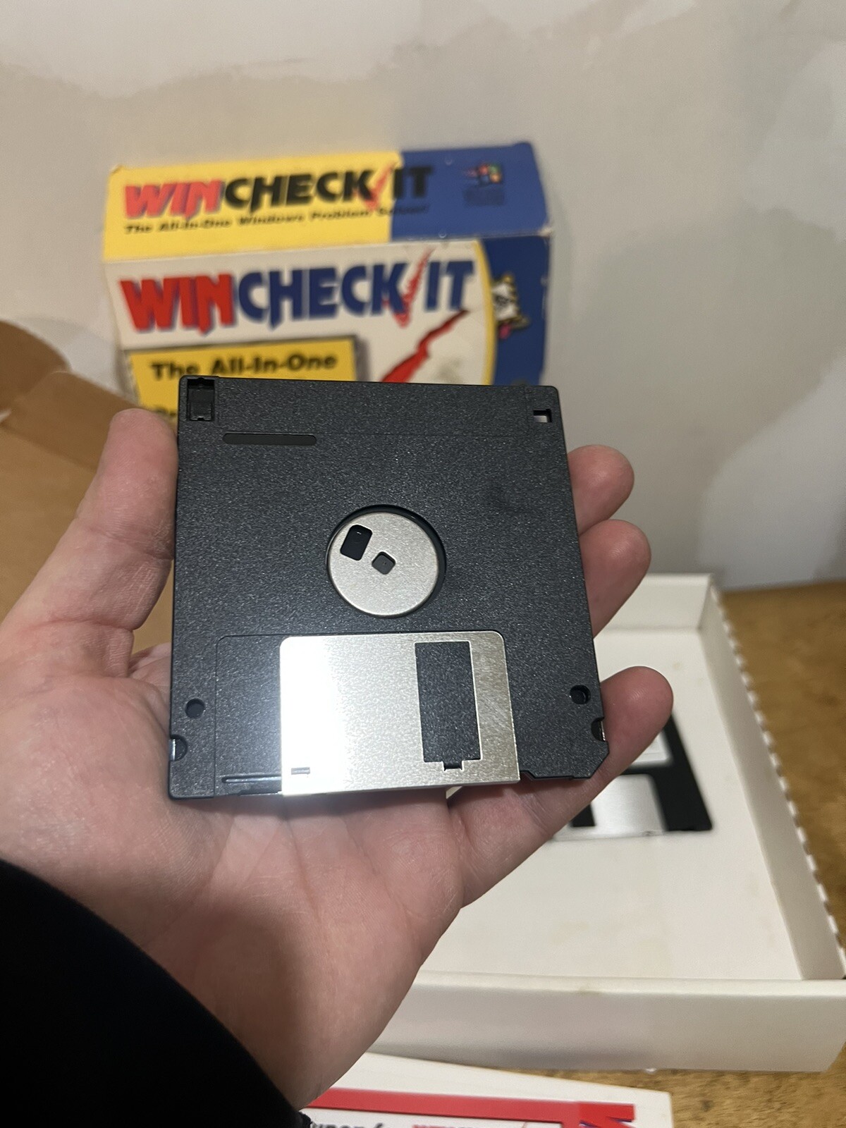 WIN CHECK IT SOFTWARE 3.5” Floppy Disks Big Box Windows 3.1 Complete