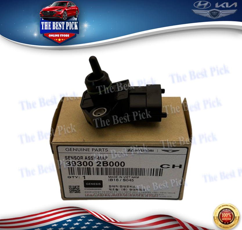 ⭐GENUINE⭐ HYUNDAI KIA Manifold Pressure Sensor MAP Sensor 393002B000