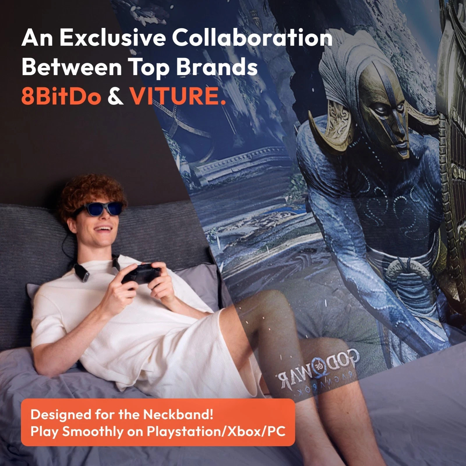 VITURE x 8BitDo Ultimate C Bluetooth Controller for Switch, Switch 2