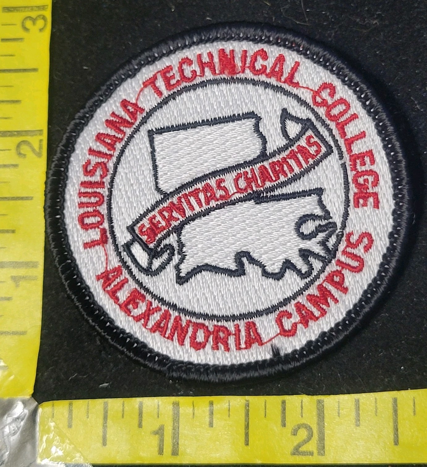 Louisiana Technical College Alexandria Campus Patch Logo Brand Unused Servitas