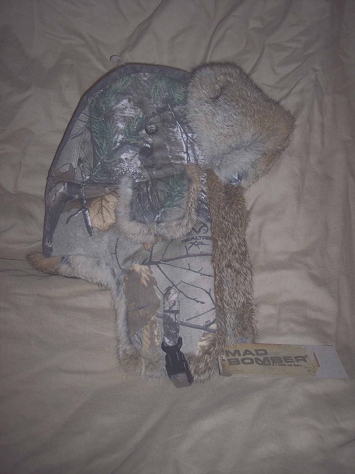 Genuine Mad Bomber Hat 2X Trapper Hat Aviator Hat Camo Hat Realtree Xtra $90