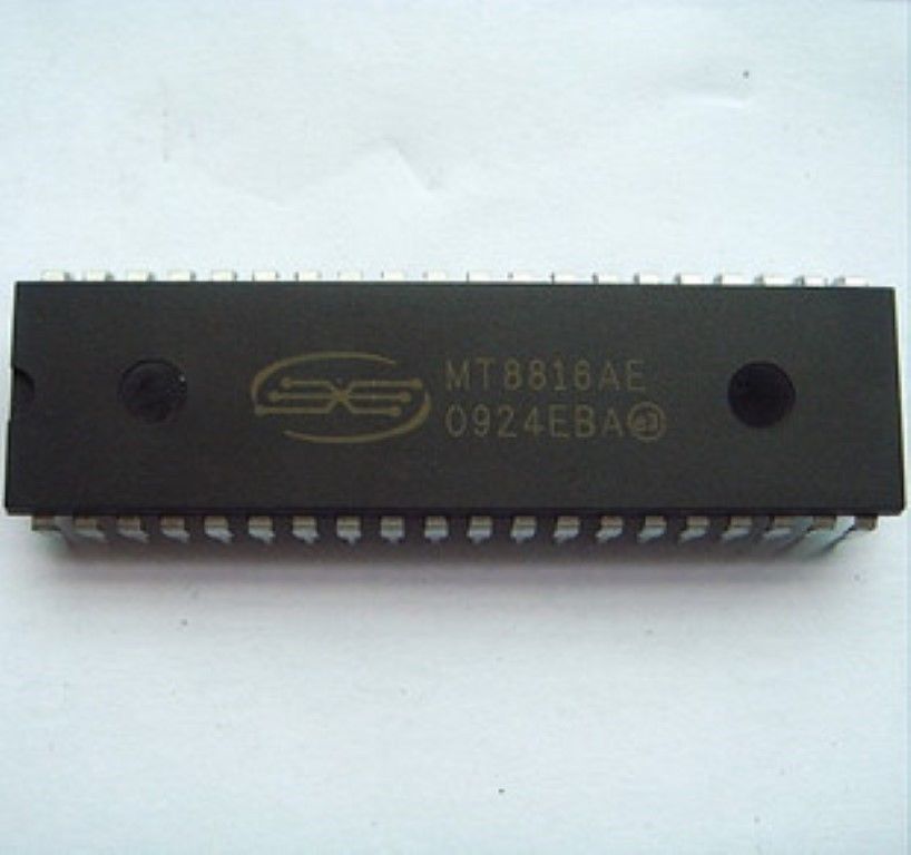 2pcs MITEL MT8816AE DIP ISO-CMOS 8 x 16 Analog Switch Array RH