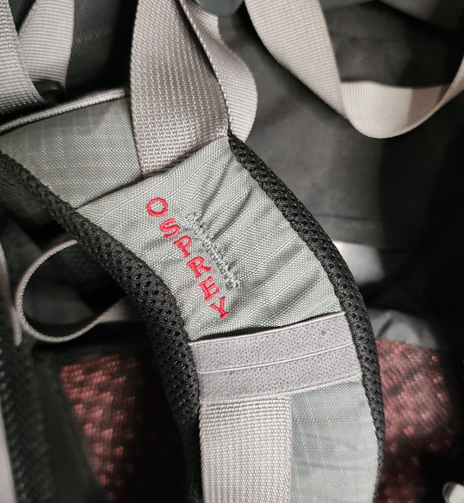 Osprey Ariel 65 Backpacking Backpack Red size WS