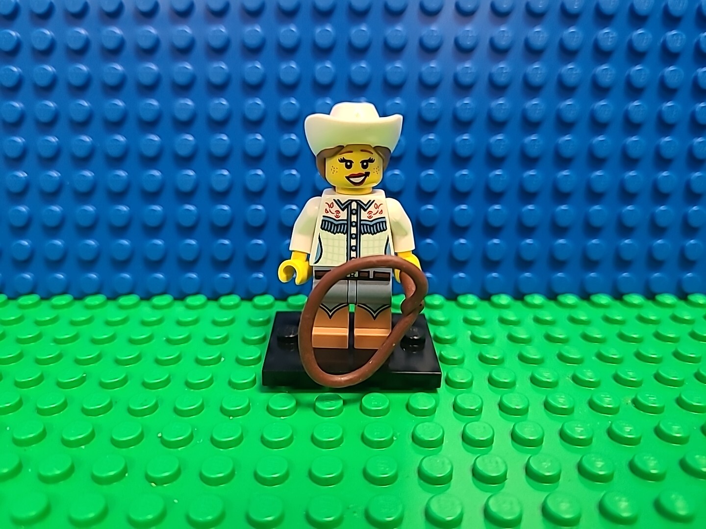 Lego Cowgirl Minifigure Complete Collectible Series 8 8833 CMF Rare Lot Retired